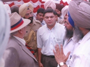 The Governor of Punjab at a visit to the association’s Rakhra Campus to inaugurate its bi-annual festival.